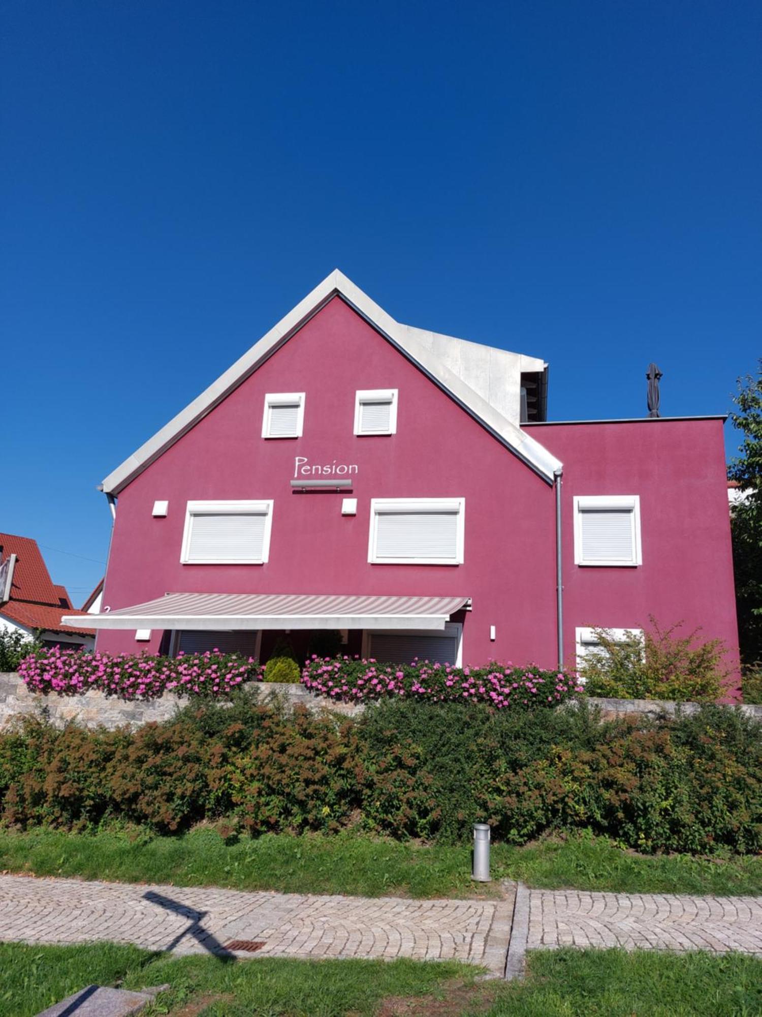 Pension Am Kirchberg Wehringen Екстериор снимка