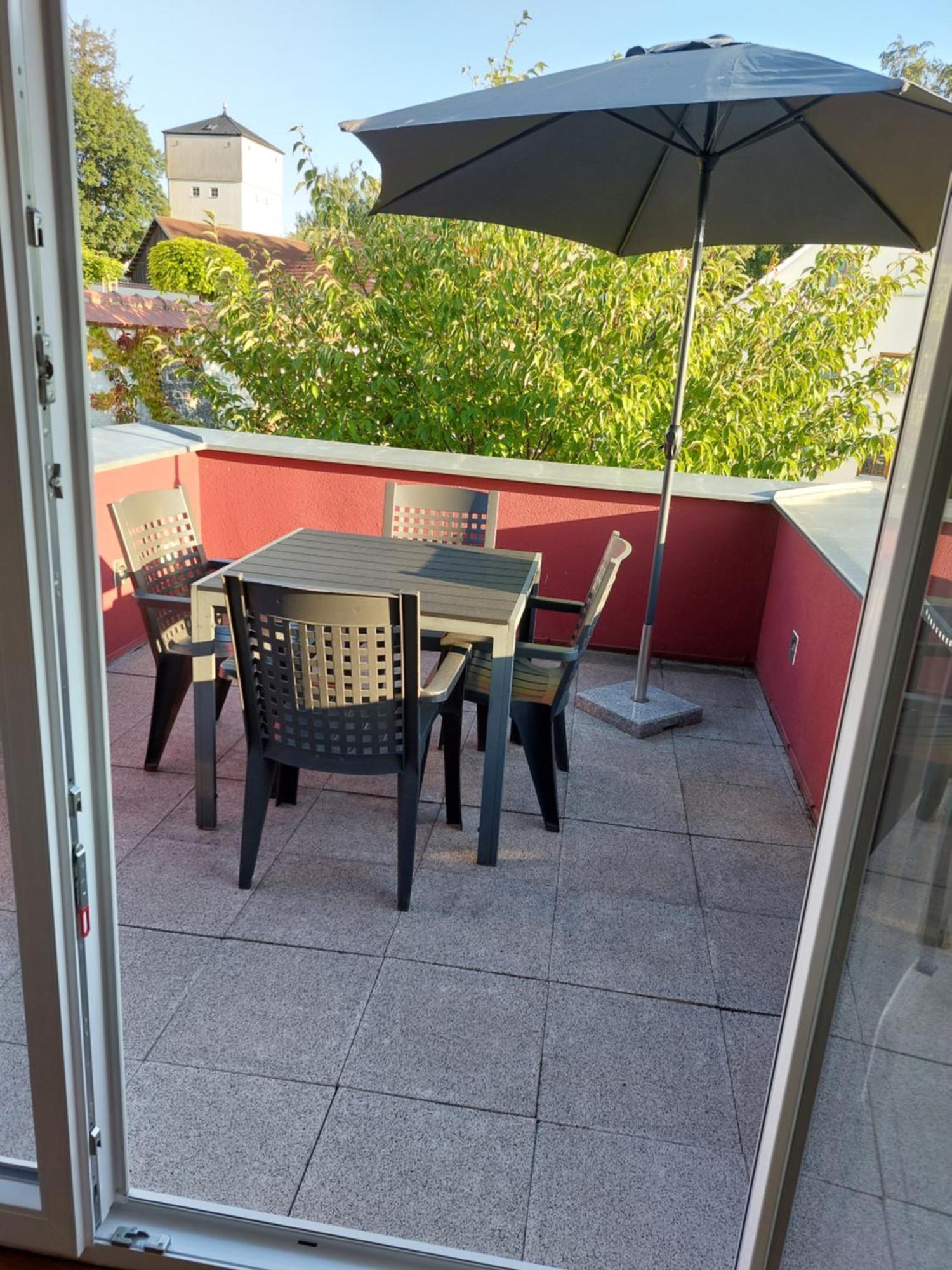 Pension Am Kirchberg Wehringen Екстериор снимка
